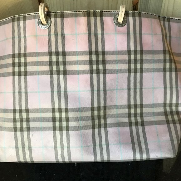 Pink Burberry Tote - Picture 12 of 16